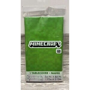 Minecraft- Gamer Birthday Party Supplies-Table Cover 54in x84in
